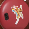 彩虹暖手宝充电式暖手器电热暖手炉无水电热饼加送随机颜色隔热套 红色大号【尺寸约19.2cm 】 实拍图