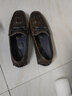 真皮休閑皮鞋休閑鞋輕便透氣男士鞋子男鞋駕車(chē)鞋靴軟底舒適豆豆鞋 棕色 39 曬單實(shí)拍圖