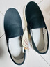 無(wú)印良品（MUJI）男女通用 不易沾水 懶式運(yùn)動(dòng)鞋小白鞋 帆布鞋 男鞋女鞋 黑色 245mm /39碼（尺碼偏大拍小一碼） 曬單實(shí)拍圖
