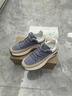 七匹狼男鞋休閑鞋春秋季皮面運動(dòng)鞋男士厚底緩震跑步鞋輕便防臭旅游鞋 藍/灰 41 曬單實(shí)拍圖