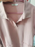 betu百图女装法式polo减龄短袖连衣裙女JD2103T73 粉色 L 实拍图