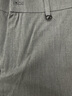 NAUTICA TAILORED【萊賽爾天絲】西褲男夏季商務(wù)彈力正裝直筒長褲灰色32 曬單實拍圖