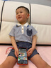 mlgt kids童裝男童套裝2025夏季新款短袖衣服男寶寶POLO衫薄款兩件套 灰藍(lán)條紋 80 cm 曬單實(shí)拍圖
