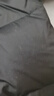 富羅迷女童羽絨服冬季兒童加厚保暖白鴨絨外套洋氣拜年服 黑色 150cm  曬單實(shí)拍圖