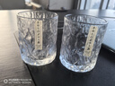 良品先生收藏手作初雪冰川杯 日式威士忌杯洋酒杯水杯ins風(fēng)錘紋茶杯啤酒杯 冰紋杯-2只 曬單實(shí)拍圖