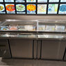 法臣海鮮冰臺展示柜藍光噴霧冷藏冷凍柜飯店明檔自助餐廳水果撈展示柜臥式水產(chǎn)魚肉冷藏涼菜柜保鮮柜 2.0米上冷藏下冷凍(不含噴霧)藍光【雙機】 曬單實拍圖