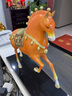 紀(jì)梵蒂 GEFIODEY生肖馬到成功銅馬擺件家居客廳酒柜玄關(guān)桌面裝飾喬遷開業(yè)禮物 馬到成功彩銅橙色小號 曬單實(shí)拍圖
