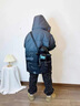 G.DUCKKIDS兒童羽絨服男童中長(cháng)款2025新款童裝洋氣漸變加厚男孩大童冬季外套 深灰漸變 150 cm 曬單實(shí)拍圖