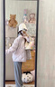 斤慕秋冬季2025新款寬松顯瘦菱格棉服外套小個子百搭休閑保暖棉衣女裝 淺紫L碼【建議130-150斤】 曬單實拍圖