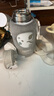 膳魔師（THERMOS）316L不銹鋼大容量保溫杯 學(xué)生直飲吸管水杯帶杯套+吸管  恐龍系列 曬單實拍圖