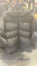 李宁火锅羽绒服丨男女冬季保暖宽松立领短款防泼水不易静电面包服外套 米白色-3 XL 实拍图