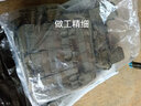 雅科達（YAKEDA）戰術(shù)背心新款輕量化molle戰術(shù)馬甲快拆款黑色全套可插板通用 軍綠 加防震泡沫板一對 曬單實(shí)拍圖