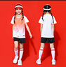 DUBLS女童羽毛球服套裝2024新款夏季兒童運動套裝訓(xùn)練隊服乒乓球服定制 7702白色套裝(男女同款) XS(140-150cm) 曬單實拍圖