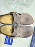 BIRKENSTOCK勃肯德國進口男女款牛皮革涂油復古London低幫休閑鞋 棕色窄版166533 36 曬單實拍圖