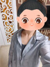 北杳女士夏季真絲防曬衣高檔真絲防曬衣襯衫女士寬松外搭上衣桑蠶外套 灰色 M 曬單實(shí)拍圖