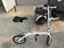 大行（DAHON） 412折叠自行车14英寸单速超轻迷你铝合金学生成人单车BYA412 白色【BA接头】 实拍图