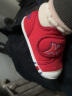 卡特兔学步鞋男宝宝儿童软底机能鞋婴儿女童宝宝婴幼儿宝宝童鞋 红色(加绒冬款) 内长12cm（适合脚长11.5cm） 实拍图