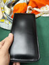 絲芙倫時(shí)尚豎款牛皮長(cháng)款錢(qián)包超薄簡(jiǎn)約軟皮夾子防盜刷多卡位兩折錢(qián)夾通用 綠色-頭層牛皮 禮盒裝 曬單實(shí)拍圖