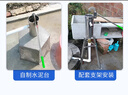 美科（MYTEC）搖水泵老式壓水井家用手動手搖抽水泵井水手壓不銹鋼井頭打水器 搖水泵+支架+5米管+配件 曬單實拍圖
