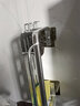 一衛(wèi)（yweel）抹布架廚房收納架置物架調料架家用水池海綿水槽瀝水架掛籃 加厚款亮銀單層帶桿 曬單實拍圖