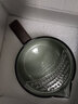 美斯尼玻璃公道杯茶漏一體分茶器加茶漏套裝泡茶器月牙過(guò)濾公杯泡綠茶杯 煙灰 清香泡茶器510ml(無(wú)蓋) 曬單實(shí)拍圖
