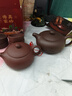 徐保國【拼購】徐保國 紫砂壺宜興純全手工紫砂泡茶壺茶具套裝紫泥扁韻 曬單實拍圖