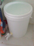 嘉億元裝酒裝水的容器食品級帶水龍頭水嘴塑料桶25升油桶酒桶帶水嘴洗手 白色圓桶20升(帶水龍頭+生料帶) 曬單實(shí)拍圖