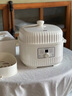 SDRNKA電燉盅隔水燉家用全自動(dòng)大容量煮粥煲湯輔食多功能燉湯盅電燉鍋 3L 升級款-3陶瓷白-單機+4個(gè)小燉盅 曬單實(shí)拍圖