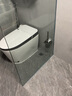 青青麗舍鋁合金F型玻璃卡槽凹型槽淋浴房預埋件U形卡槽u型鋁條包邊條單槽 加厚防爆墊 灰色【配10mm玻璃】 3米 曬單實(shí)拍圖