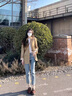 EPET外套女2025新款春秋款韓版百搭學(xué)院風(fēng)感氣質(zhì)寬松西服小個子西裝外 卡其色 M 95-105斤 曬單實拍圖