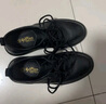 金利來(lái)（goldlion）男鞋皮鞋2025年春夏男休閑鞋男厚底運動(dòng)鞋板鞋軟底跑步鞋男-Y 黑色 40 曬單實(shí)拍圖