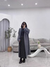 熒蒂（YINGDI）連衣裙法式長裙一整套女裝2025新款春季氣質(zhì)套裝黑色針織外套裙子 針織開衫+連衣裙【兩件套裝】 M 曬單實(shí)拍圖