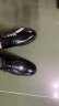 卡帝乐鳄鱼（CARTELO）英伦男士皮鞋商务透气牛皮正装鞋职场办公低帮皮鞋男9274 黑色 40 实拍图