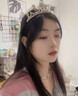 妖嬈貓公主皇冠頭飾女生日發(fā)箍發(fā)飾女結(jié)婚拍照寫真生日禮物女生送女朋友 曬單實拍圖