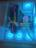 先马（SAMA）冰晶3A白色 机箱散热风扇 JD定制版 12cm/ARGB/支持主板同步/液压轴承/安静低噪音 实拍图