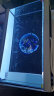 森森（SUNSUN）鱼缸水族箱含鱼缸过滤器灯大型金鱼缸 珍珠白 时尚款1.2米长34.6cm宽底滤 带棉+滤材 实拍图