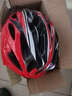 5766 輪滑護具成人兒童頭盔護具套裝全套專(zhuān)業(yè)自行車(chē)安全帽滑板溜冰平衡護膝 黑紅色頭盔+牛頭護具 M碼  適合體重85-135斤 曬單實(shí)拍圖