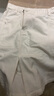 edition牛仔半裙女夏新款工裝風(fēng)錯位腰頭棉麻直筒半身裙通勤 牛仔白色 XS/155 曬單實拍圖