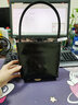 艾吉貝七夕真皮小手提包腋下包簡(jiǎn)約百搭小包包牛皮單肩女包斜挎包 黑色 曬單實(shí)拍圖