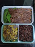科羅恩日式雙層便當(dāng)盒分隔飯盒可微波爐加熱學(xué)生餐盒上班加熱保溫盒 波浪海韻粉+餐具【無密封圈】 曬單實(shí)拍圖