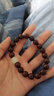 靈月閣印度小葉紫檀手串男女手鏈木質(zhì)手把件文玩佛珠檀香念珠女神節禮物 葉紫檀阿富汗玉款 10mm 曬單實(shí)拍圖