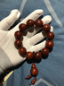 彩荷孤品印度小葉紫檀葡萄癭雞血滿瘤疤手串七夕禮物 20mm12顆收藏級爆滿瘤疤 曬單實拍圖