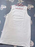 貓人（MiiOW）大碼寬松吊帶背心女內搭中長(cháng)款夏季外穿加長(cháng)無(wú)袖恤打底衫 白色 高級 有氣質(zhì) 單件裝 L 90-120斤 曬單實(shí)拍圖