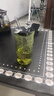 玻璃吸管水杯新款高顏值小熊吸管杯辦公室家用鉆石杯可愛創(chuàng)意杯子 鉆石小熊【綠色】 330ml 曬單實(shí)拍圖