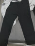 摩譽(yù)休閑褲男夏季薄款中國風(fēng)冰絲速干彈力松緊腰長(cháng)褲韓版直筒潮男褲子 黑色+黑色 2條裝 30（2尺3適合115-125斤） 曬單實(shí)拍圖