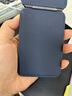 億色（ESR）適用蘋(píng)果iPhone12/13/14/15/16magsafe磁吸卡包皮革手機(jī)殼卡包卡套一體式公交地鐵門(mén)禁銀行卡 【查找定位防丟支架款】深藍(lán)色 曬單實(shí)拍圖
