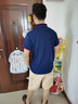 鑫俊達業(yè)企業(yè)員工工衣定制t恤夏polo定做工作服短袖男廠服廣告衫印字LOGO HJ-1878#藏藍色【長絨棉】 2XL 曬單實拍圖