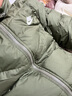 耐克NIKE羽絨服男短款連帽SF WR 650-D FLD外套FZ1103-222綠M 曬單實(shí)拍圖