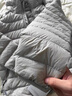 DGOV羽絨棉服女2025年新款冬季輕薄小棉襖連帽復(fù)古國潮牌美式加厚外套 淺灰色【zt】 M 【80-95斤】 曬單實拍圖