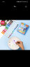 得力（deli）彩色白板笔 儿童水中漂浮笔 开学生日礼物 可擦水性记号笔12色画笔马克笔带勺子 SK102 实拍图